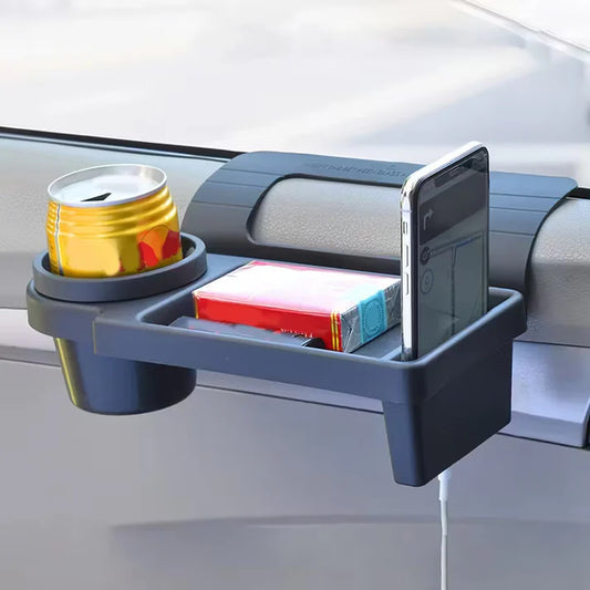Car Armrest Mobile Phone & Cup Holder