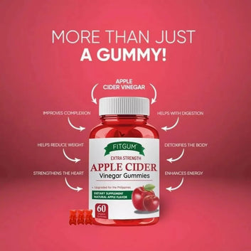 FitGum ACV+ Extra Strength Gummies (Original)