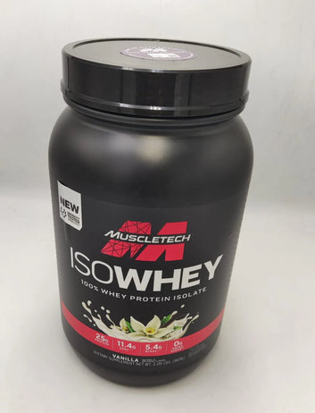 Muscletech- Iso Whey Vanilla (Original) ©
