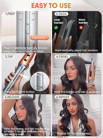 SHEGLAM HAIR – It-Curl One-Touch Instant Curler